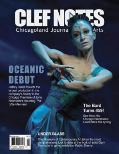 Clef-Notes-Chicagoland-Journal-for-the-Arts-Spring-2023-Cover