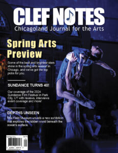 Clef-Notes-Chicagoland-Journal-for-the-Arts-Spring-2024-Issue-Cover