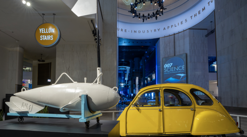 The Griffin Museum of Science and Industry presents “007 Science,” Uncovering the Tech and Innovation Behind the World’s Greatest Spy