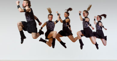 Trinity Irish Dance Company Dancers 2. Photo by Lois Greenfield